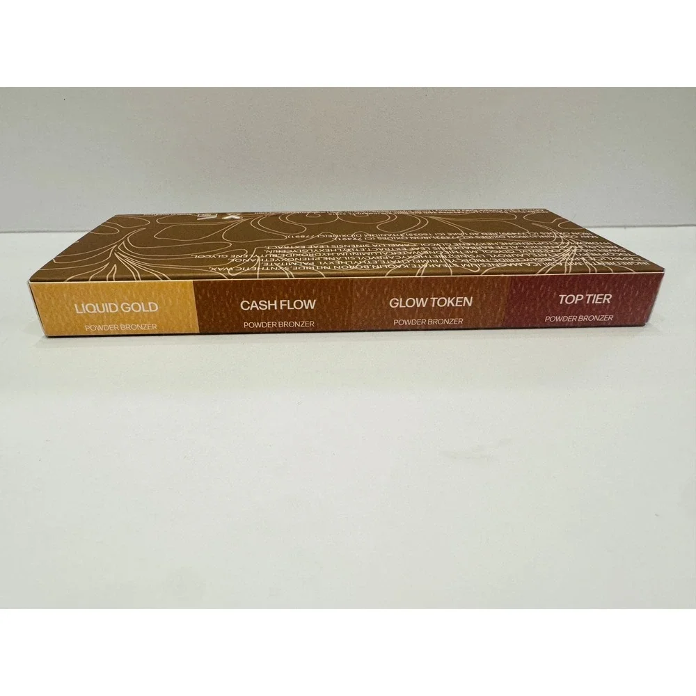Pinky B Beauty Hot Commodity Bronzer Palette Womens OS Brown 4 Shade Glow Kit